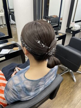 ベルグローアルファ(BELLE GROW ALPHA) 結婚式ヘアセット