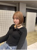 愛されモテ大人気ミルクティーボブ