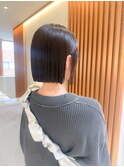 ボブカット/レイヤーカット/髪質改善/ウェットヘア/