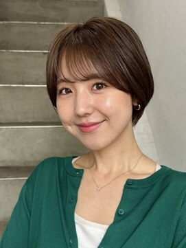 クロト(Clotho) ショートカット/髪質改善縮毛矯正白髪ぼかしレイヤーカラーボブ