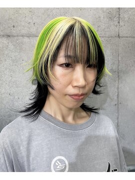 アールイーバイインク 渋谷(Re. by INK.) ウルフカット/レイヤーカット/ブリーチ/髪質改善[渋谷/原宿]