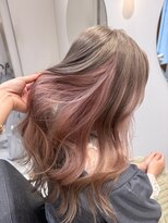 スタン 渋谷(Stam)&nbsp;インナーカラー/ペールピンク/ベージュ/ダブルカラー/ブロンド/Y