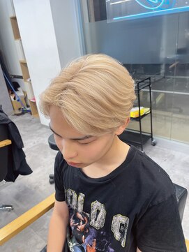 メンズサロン キング 梅田店(Men’s salon K!ng) 波巻きツイストスパイラルパーマ/フェザーパーマ/眉毛