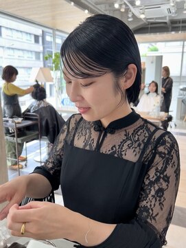 エヌ 烏丸(enu) ボブヘアセット/矢谷/enu烏丸/京都美容室