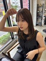 ライツ オオサカ(Litze osaka) ハイライト×レイヤーカット《ひえだかれん》