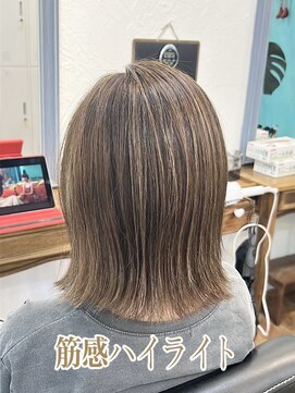 ラッフィスリール(Raffee Sourire) 白髪ぼかしハイライト