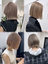 エトワール(ETOILE)&nbsp;ベージュ/レイヤーボブ/ボブ/ショート
