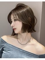ロンドガーネット 池袋(Lond garnet)&nbsp;マロンベージュ/ボブ/前髪/レイヤー/小顔/髪質改善/縮毛矯正横浜