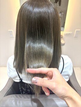 フルー 都立大学店(Fleu r) ハイダメージ毛でも髪質改善ヘアカラー！
