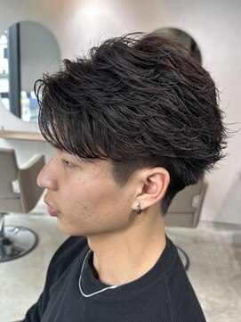 ブルニール 中崎町(BLEUNIR) フェザーパーマ/フェザーショート