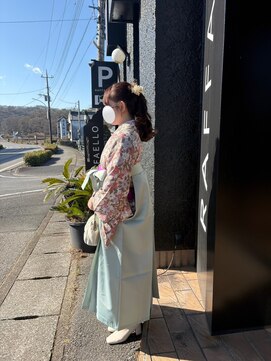 ルネッサンスヘアー ラファエロ(RAFFAELLO) 卒業袴