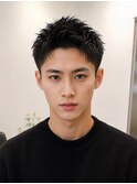《セットを簡単に》パーマで大人の雰囲気に/センターパート