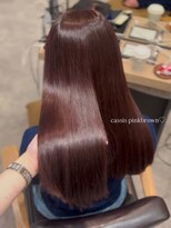 ユーフォリア 青山(Euphoria) 艶髪*髪質改善*カシスピンク*ブリーチなし*担当ami