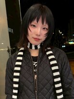 ユルク(JURK nagoya)&nbsp;栄/ダークパープル/ナチュラルショート/ミルクブラウン/夏
