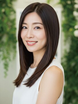 アイスタイル 戸坂店(I STYLE) 30-40代にオススメ★艶髪ストレート