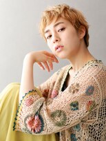 フリップビーアヴェダ(FLIP B AVEDA)&nbsp;本八幡×ベリーショート×ハイトーンカラー×ケアブリーチ