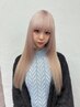 【森本指名】髪質改善ハイブリーチカラー+高保湿tr◎ケアブリーチ付き
