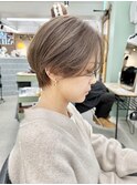 横浜ショートボブケアブリーチダブルカラーショートカット