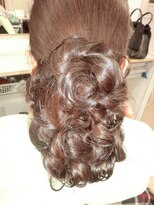 ドレス21&nbsp;編み込みダウンスタイル