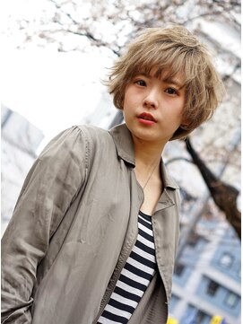 ヘアーラウンジトリップ(hair lounge TRiP) 透明感アッシュグレージュショート！