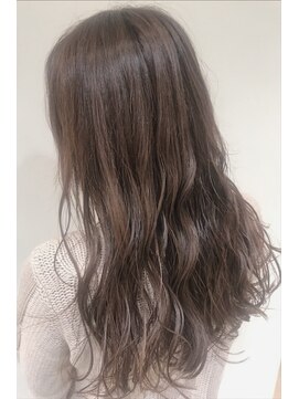 ソワンドブレス 阿倍野店(soin de brace) ラフバレイヤージュ/ラベンダーグレー