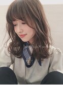 大人小顔モテゆるふわミディ