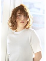 ヘアアンドリラクシングルーム アールフラン(Hair&Relaxingroom arFranc) ミルクティーベージュ×波ウェーブ