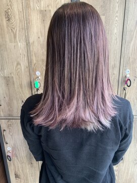 ルーディヘアーブランド(Ludi hair Brand) ピンクグラデーション！