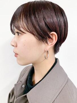 ヴェルダ 池袋店(verda) マニッシュマッシュショート×ナチュラルベリーレッド