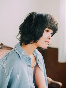 フローラビューティーヘアー(Flora Beauty Hair) ナチュラルパーマボブ/20代/30代/40代/50代/岡山/表町