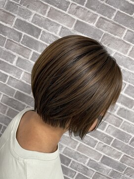 エメ(aimer) バレイヤージュ/ショート/弘前市