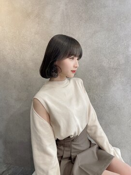 プレスドットサロン 表参道 青山(Press. Salon) タッセルボブ/韓国風ボブ/肌質改善メイク映えカラー/表参道