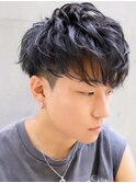 ツーブロック刈り上げスタイル