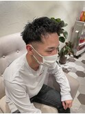 黒髪ツイストパーマ 【30代/40代/50代】