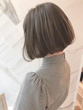 カノイ(KANOI) 【パーソナルカラー】似合わせラテベージュ×ショートボブ