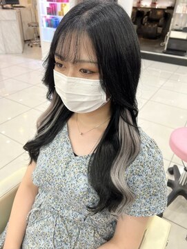 シーズン 大阪(SEASON) 【エクステ】ブルーブラック/インナーカラー