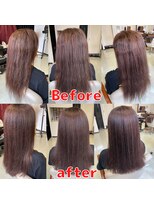 ヘアーデザイン アール(Hair Design aR) 2023.6.22美神縮毛矯正