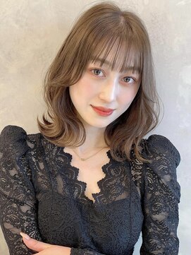 トルネード(TORNADO) 韓国くびれヘア ヨシンモリ エギョモリ フェイスレイヤー A716