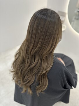 アイニ 天王寺アポロ店(aini) ブラウンベージュ/ダブルカラー/髪質改善/トリートメント/天王寺