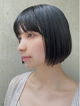 パドル(Paddle) 前下がりボブ/アゴラインボブ/ミニボブ/黒髪ボブ/大人ボブ