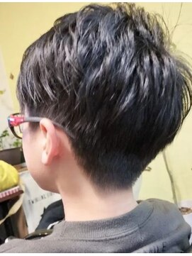 ひみつきち さわやか少年カット