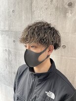 アンダーバーホワイト 南海難波店(_WHITE)&nbsp;ツイストスパイラル×ハイライト