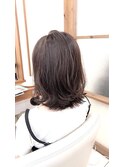 ミディアムレイヤーボブ