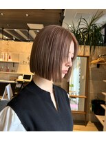 ヴィアンカ 倉敷中央通り店(Vianca)&nbsp;ベージュ/ミルクティーベージュ/ボブ/ぱっつんボブ