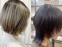 《ウルフカット・ハッシュカット》カットスキルが問われるデザインもお任せ★【町田駅/ブリーチ/学割U24/】