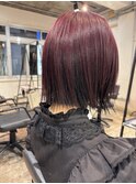 切りっぱなしボブ