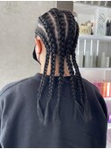 【立川CRES三木】コーンロウ6本デザイン2