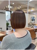ナチュラルストレートボブ