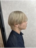 ホワイトベージュ/中明度カラー/ブリーチカラー/艶カラー