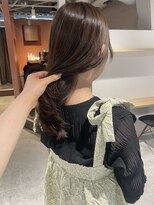 コフィー バイ メルト 吉祥寺(cofy by melt)&nbsp;【松本咲花】ブリーチなしダブルカラーオリーブベージュ春カラー